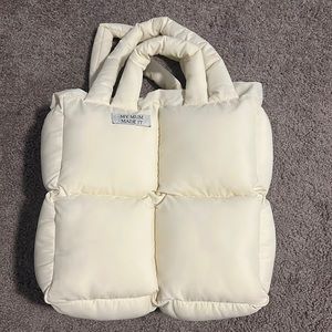 my mum made it puffer tote
